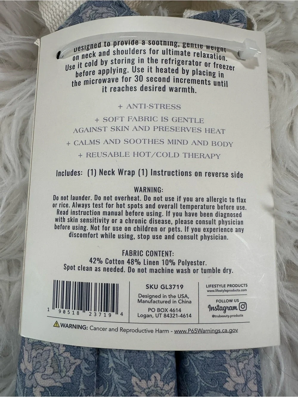 Spa Bundle • GeorgiaLane Cotton & Linen Neckwrap, Exfoliating Cloths, Hand Cream